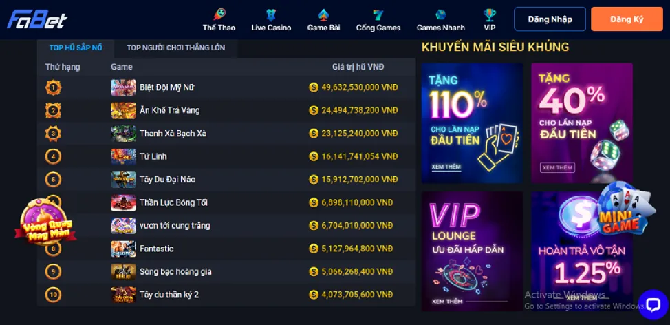 Xác nhận đăng nhập VN138 và vào game